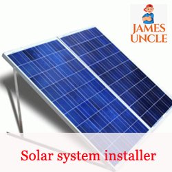 Solar System installer Mr. Babai Patra in Mohistikri